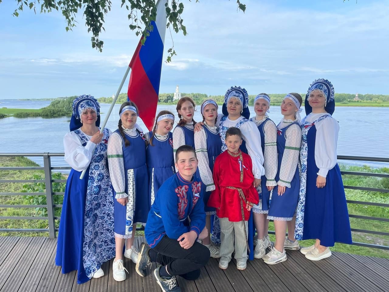 Акция &quot;Рассвет России&quot;.