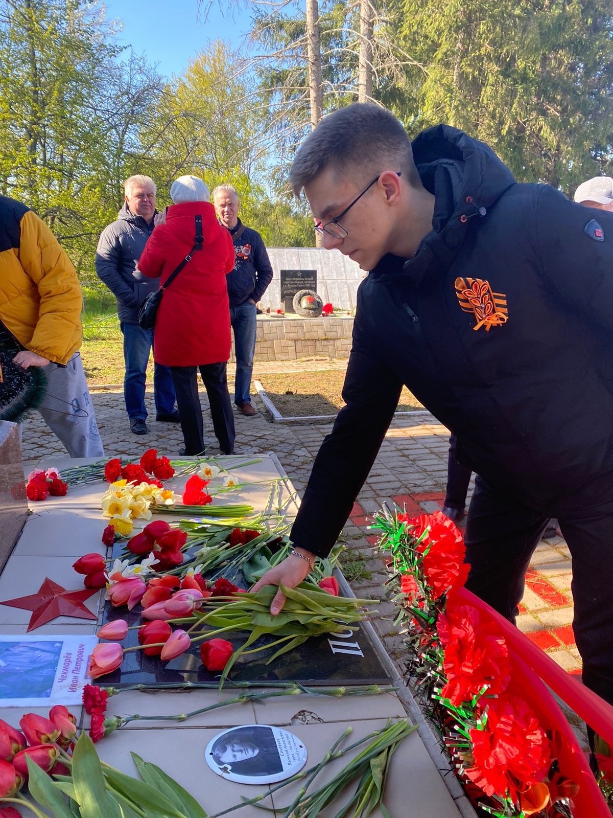 Сегодня в д. Байново прошел митинг в честь 79-ой годовщины Победы в Великой Отечественной войне.