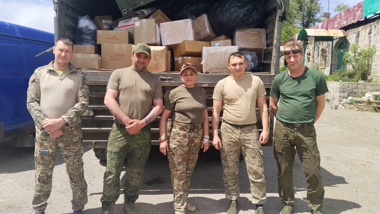 Состоялась очередная поездка на прифронтовые территории Донбасса, организованная Борисовой Ольгой Анатольевной..