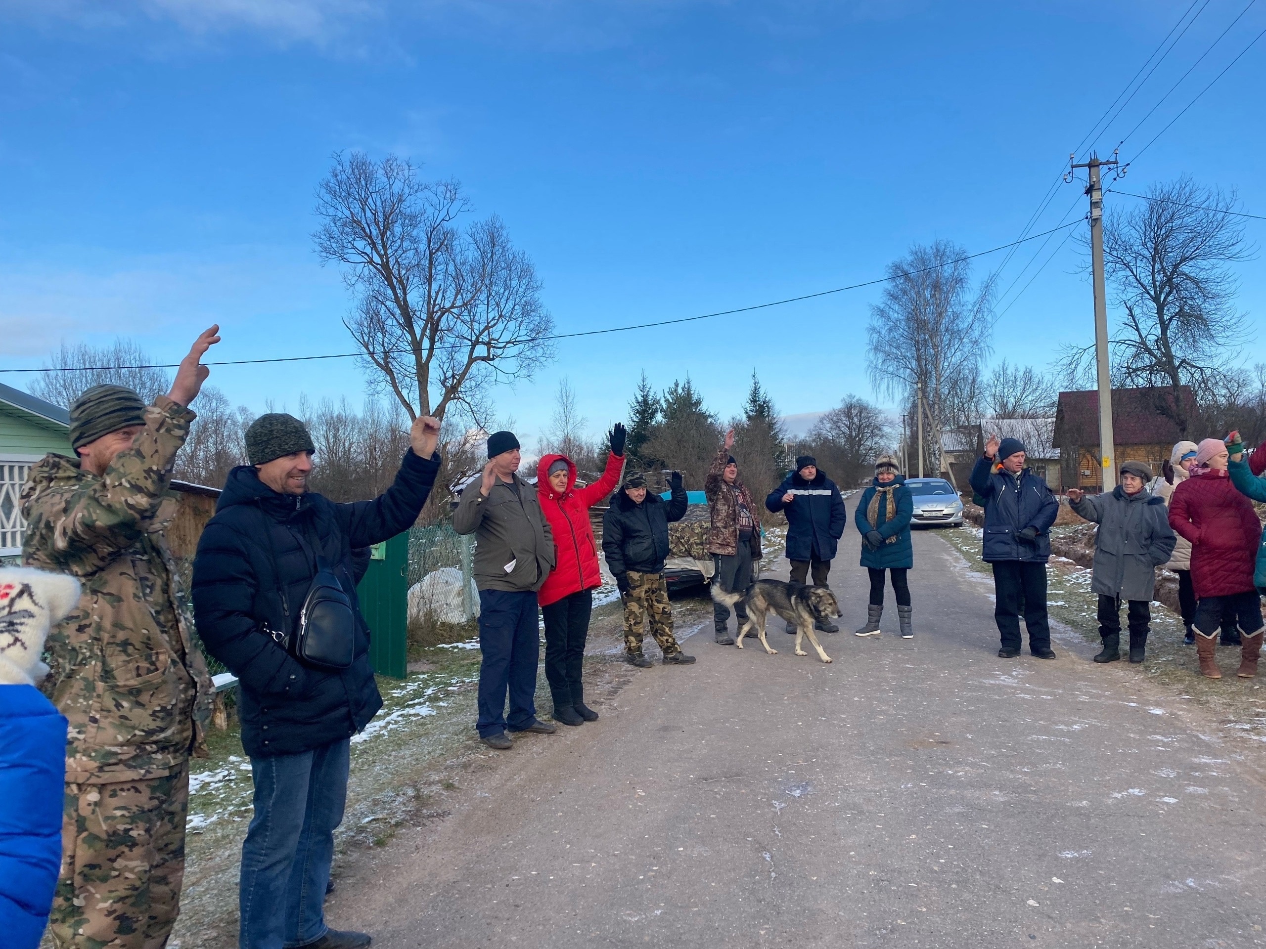 В ноябре прошло собрание жителей д. Деревково и д. Глушица.