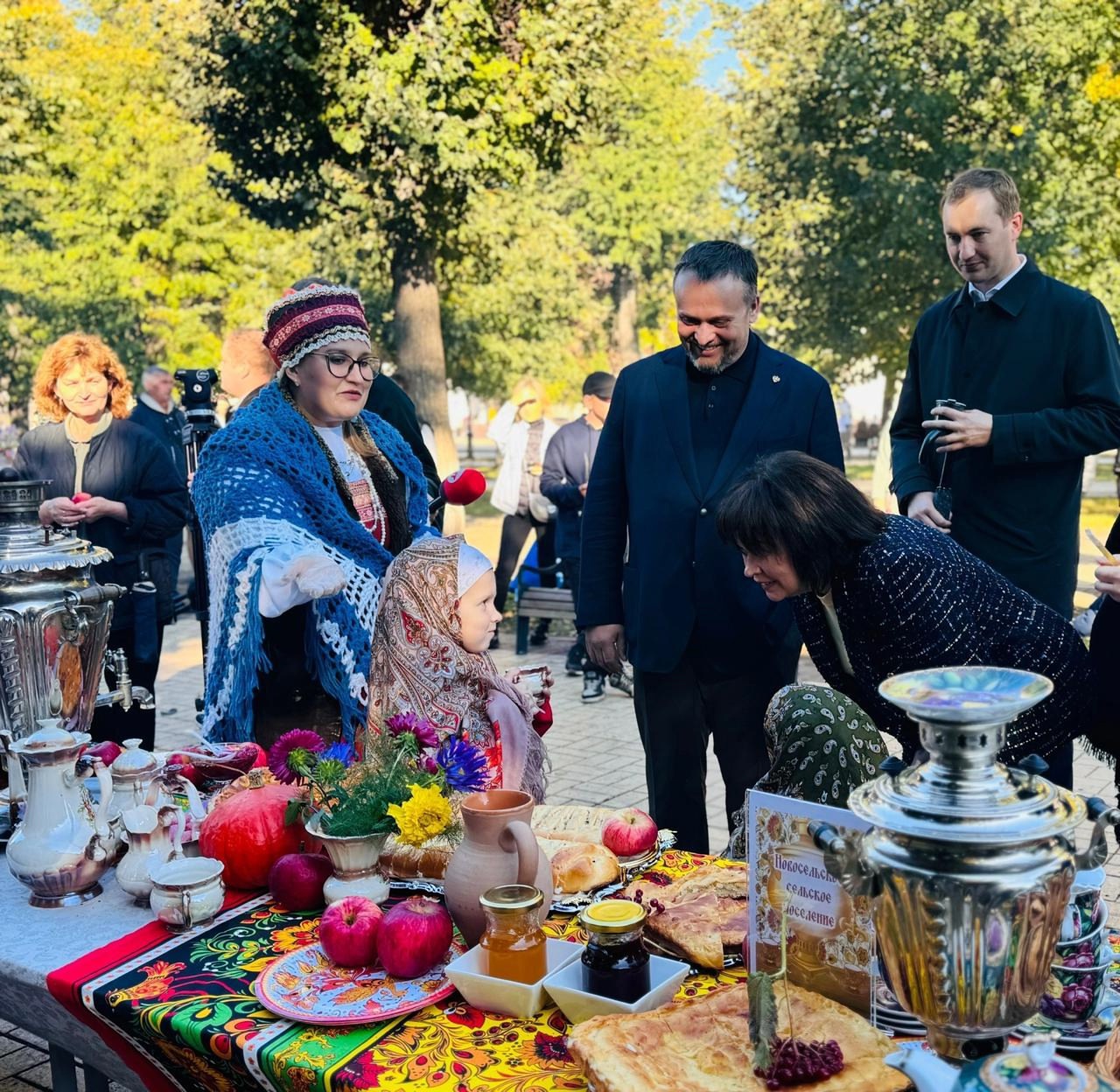 В рамках закрытия курортного сезона в г. Старая Русса проходил гастрономический фестиваль «Старорусское чаепитие».